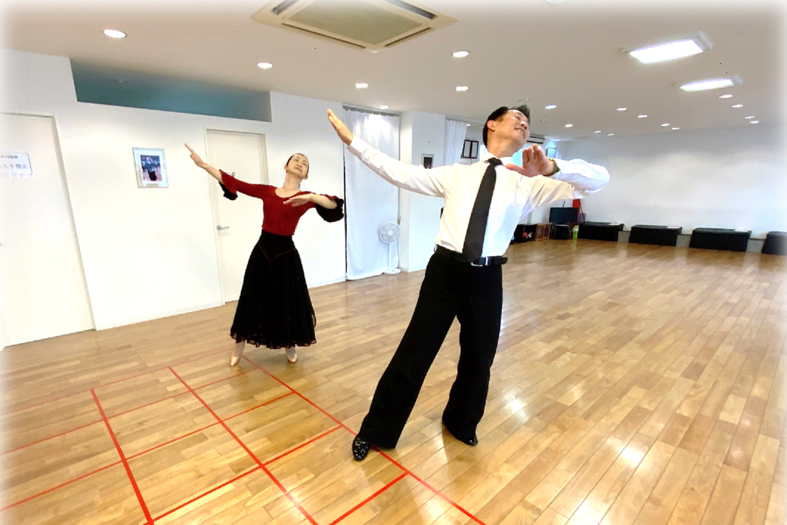 Dance Arts Yamasakiのレッスン風景